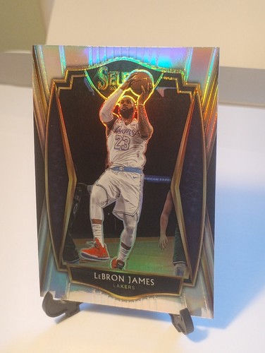 2020-21 Panini Select - Premier Level LeBron James #113 Silver Prizm - 第 1/4 張圖片