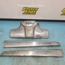 Three Piece Center Top Grille Ornament Fits 1947-1948 Ford 1399025 Three Piece Center Top Grille Ornament Fits 1947-1948 Ford 1399025
