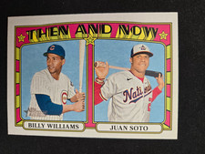 2021 Heritage Baseball THEN AND NOW TN-14 Williams Cubs / Soto Nationals