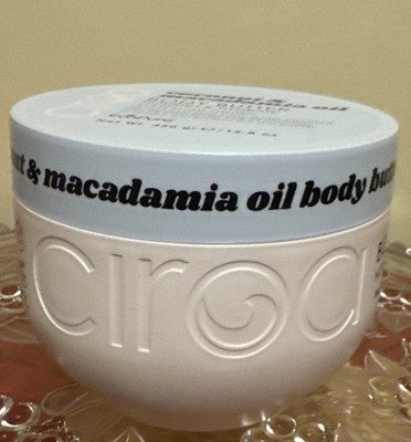 Ciroa Coconut & Macadamia oil Body Butter,  Nourish & Hydrate