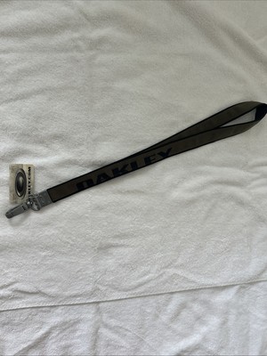 New Rare Vintage Oakley Lanyard Clip Olive Black