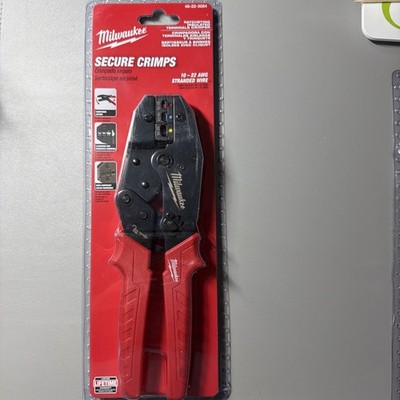 Milwaukee 48-22-3084 Ratcheting Insulated Terminals Crimper
