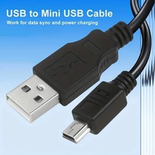 USB to Mini USB 5 Pin Cable 0.8m Data Sync Charging Cord for Camera MP3