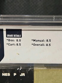 NES Donkey Kong Jr. CIB  WATA GRADE 8.5 