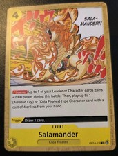 Salamander OP14-116 Common The Azure Sea's Seven One Piece Card Game