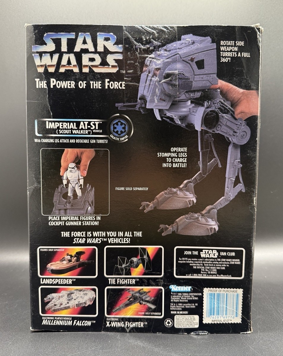 Kenner Star Wars Power Of The Force Imperial AT-ST Scout Walker