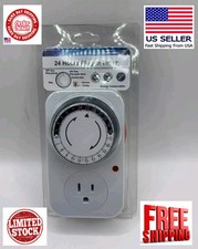 #1 24 Hours Plug In Timer Mechanical Electric...