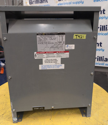30kVA Pri 480V Sec 208/120V 3PH NEMA 2 Transformer Square D 30T3H