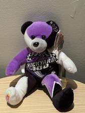 Nascar Team Speed Bears Vintage 1999 bean bag new with tags