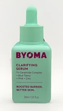 BYOMA Clarifying Serum Tri-Ceramide Complex, Blue Tansy, PHA & Zinc 30mL New