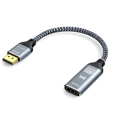 DGHUMEN 8K DisplayPort 1.4 to HDMI 2.1 Adapter 60Hz / 4K 120Hz... 