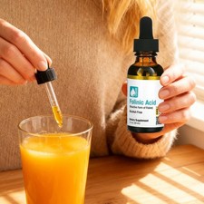 California Gold Nutrition Folinic Acid Alcohol 1 FL Oz 30 Ml - Lon