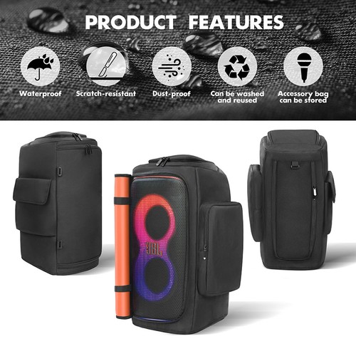 Speaker Storage Bag Dust Case Double-Sided Cover Fit For JBL PARTYBOX 110-120 - Picture 8 of 8