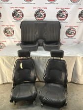 2002 Pontiac Firebird Trans Am Ws6 Fronts And Rears Black Leather Seats Oem 2002 Pontiac Firebird Trans Am Ws6 Fronts And Rears Black Leather Seats Oem