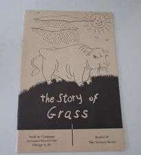 1954 Swift & Co Agricultural Elementary Science Booklet D, The Story of Grass