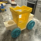 Vintage Fisher Price Little People Castle Carriage Kings Royal Coach #993