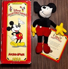 Collectible Mickey Doll Disney Classics Charlotte Clark Applause Plush with Box