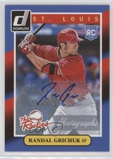 2014 Donruss The Rookies Box Set Signatures Series Randal Grichuk #75 Auto 0o9