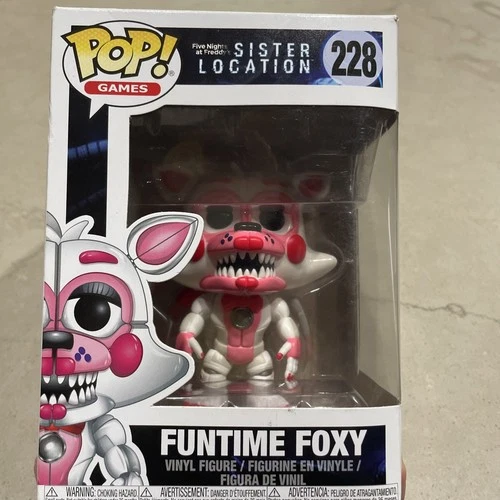 Funko Pop! Games: FUNTIME FOXY #228 Five Nights at Freddy's Vinyl Figurine