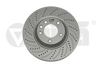 1X Vika Bremsscheibe 66151716801 FüR VW Touareg 7LA 7L6 7L7 TDI FSI R50 V10 W12