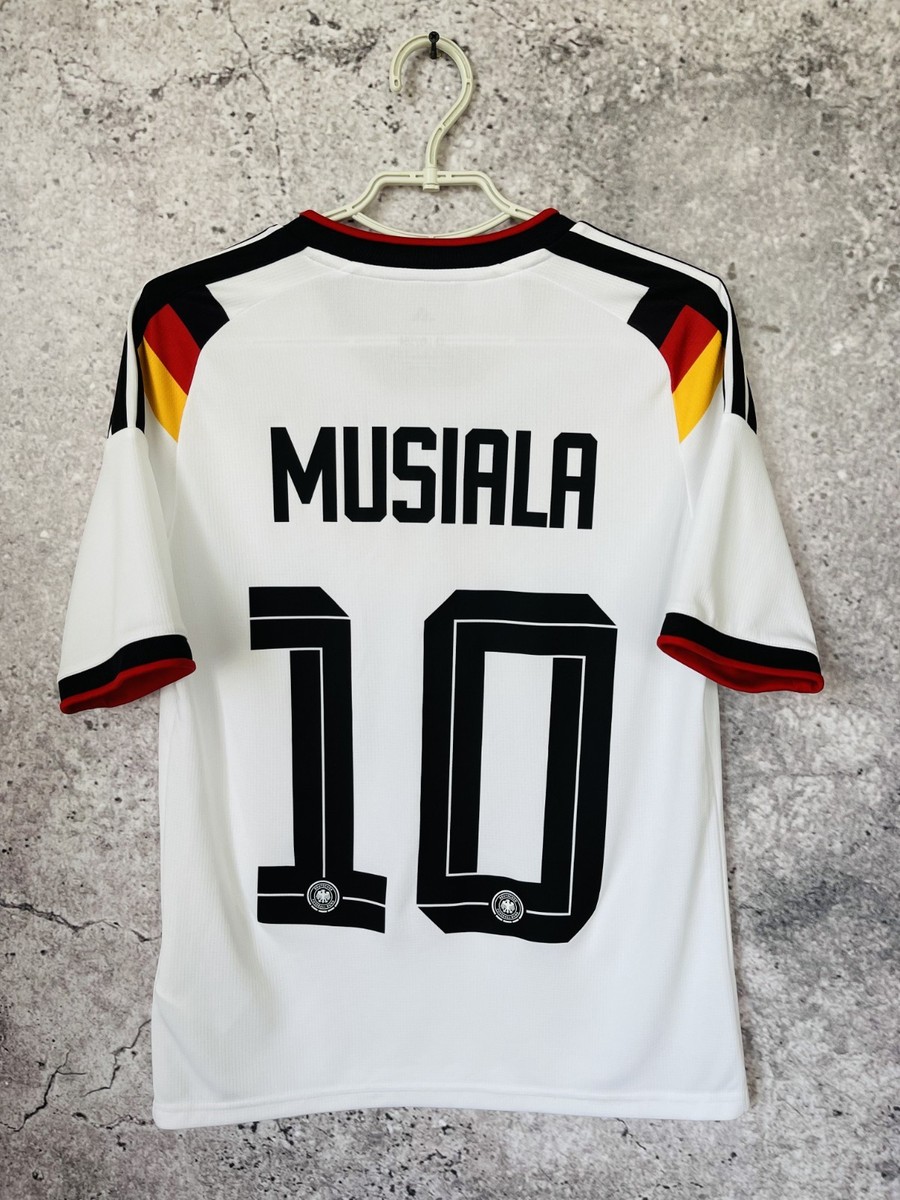 ADIDAS GERMANY TEAM JERSEY 2026 HOME SOCCER SHIRT MUSIALA #10 BOYS