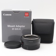 Canon Mount Adapter EF-EOS R EF Lens to EOS R Camera Adapter TOP MINT Japan 1058
