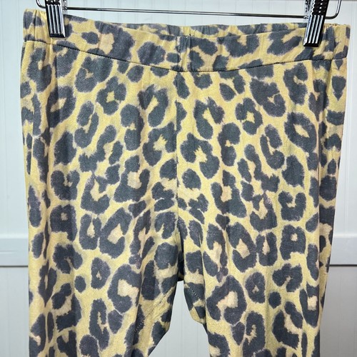 Gianni Bini Leopard Print Leggings Size Small Animal Print Yoga Pants Activewear - Picture 4 of 8