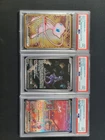 Scarlet & Violet 151 UPC Promo Set Mew 053, Mewtwo 052, Metal Mew 205/165 PSA 9s