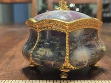 Thomas Kincade "Have Faith" Ardleigh Elliott Porcelain Musical Prayer Box F8229