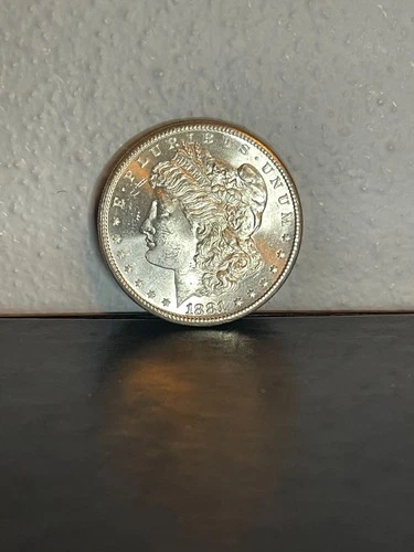 1881 S UNC Morgan SILVER Dollar GEM BU Semi Proof-Like Details!