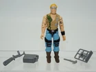 Vintage 1985 GI Joe Buzzer Dreadnok Enemy V1 Figure + All Accessories