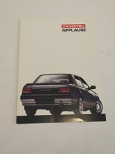 Daihatsu Applause 1992-1993 UK Market Foldout Sales Brochure 16 GXi USED
