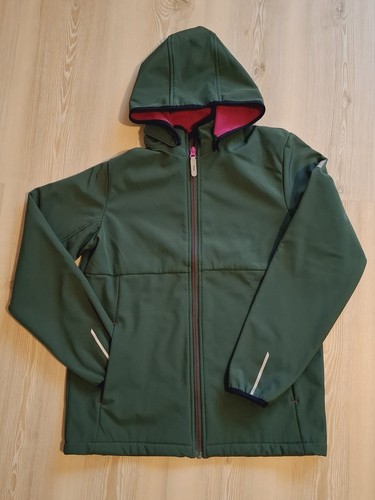 ⭐ Softshelljacke Gr. 158 - Name It - Grün-Pink - Mädchen - Bild 3 von 5