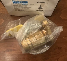 Webstone H-50405HV 1-1/4 SWT x Flange - Isolator Uni-Flange Ball Valve