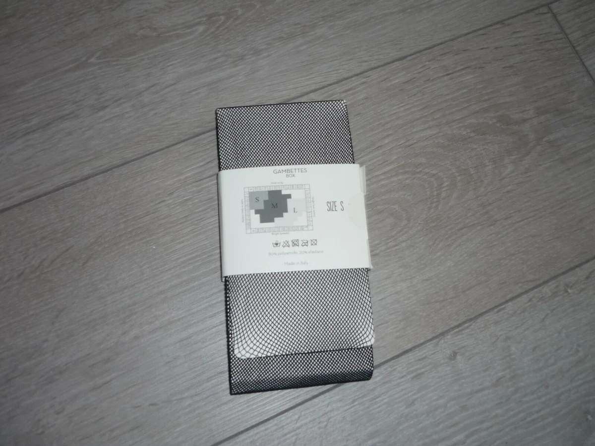 paire de collant en r sille noir taille S Gambette box sur sc ne