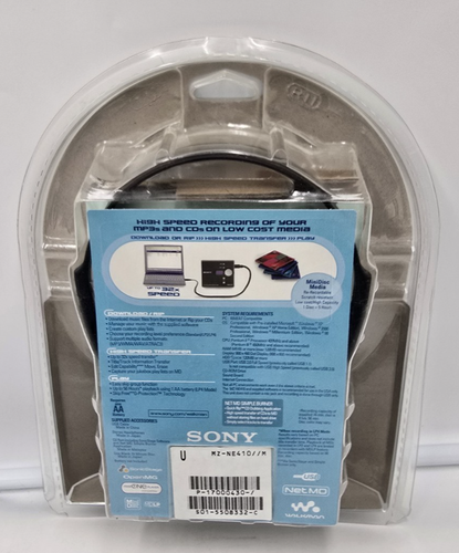 NEW 2003 Sony MZ-NE410 Net MD Walkman Recorder Iconic Retro Tech Nostalgia VTG - Bild 15 von 16