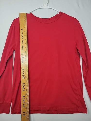 Girls Circo Red Long Sleeve Shirt Size L 12/14 - Picture 4 of 9