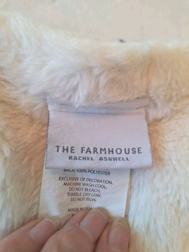 Rachel Ashwell The Farmhouse Plaid Flannel & Fleece Throw Blanket 48×60 - Picture 6 of 12
