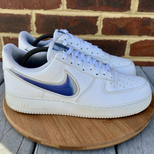 Nike Air Force 1 Low Oversized Swoosh Herren Größe 10 Schuhe '07 LV8 AO2441-101 - Bild 2 von 11
