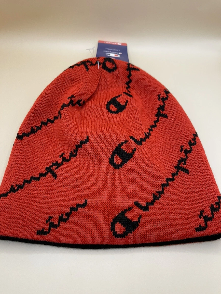 red balenciaga beanie