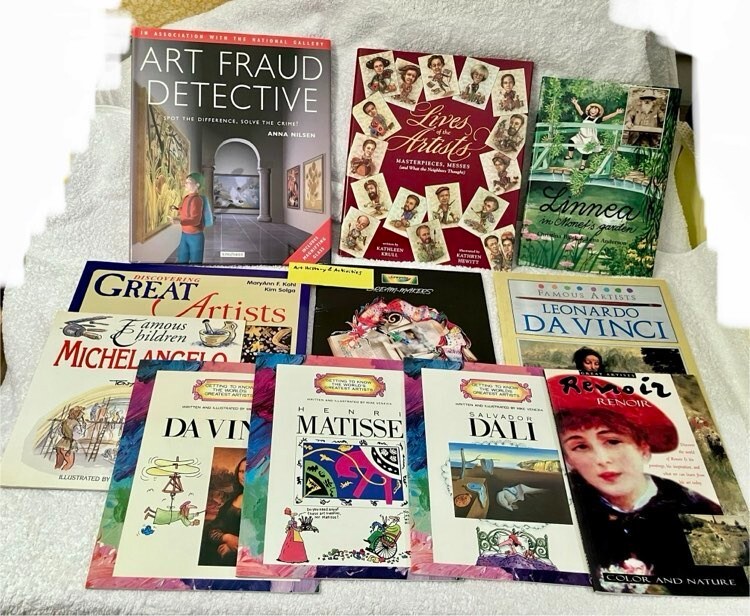 Art History & Activities for Children, 11 book set - used
