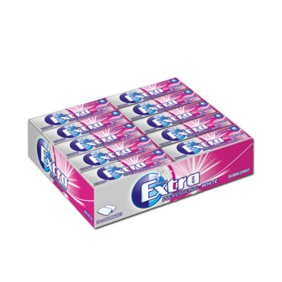 Wrigleys Extra Professional WHITE Minze Beere 10 Dragees 14g 30er Pack