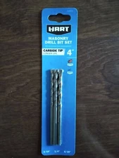 HART Masonry Drill Bit Set - 4" Carbide Tip