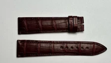 Piaget 21X18mm Burgundy Alligator Authentic OEM