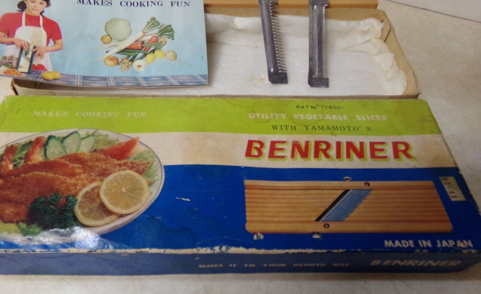 Benriner Vegetable Mandolin Slicer Japan Multiple Blades