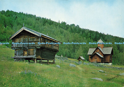 D157843 Norwegen. Uvdal Stabkirche. Numedal Valley. Normann