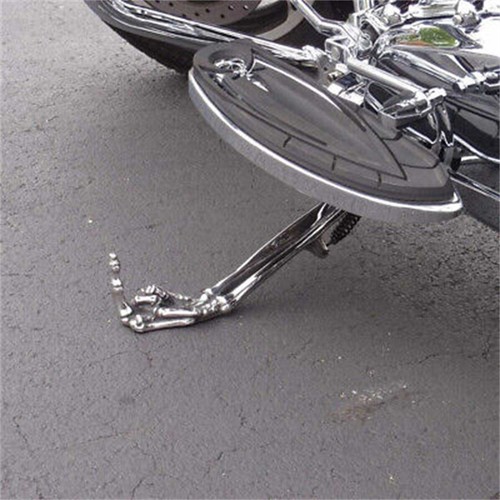 Universal Motorcycle Kickstand Side Stand Holder for Middle Finger Joint - Picture 10 of 11