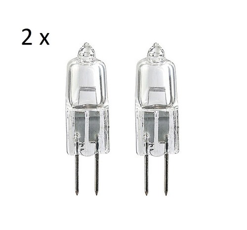 2X Halogenlampe G4 50W 12V Licht Weiß Birne Einsparung Elektrische Weiß