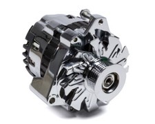 Powermaster 37861 Chrome Gm Cs130 140 Amp Alternator