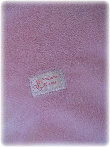 Carters Just One Year Precious First Sicherheitsdecke Lovey Plüsch rosa Bär EUC - Bild 5 von 5